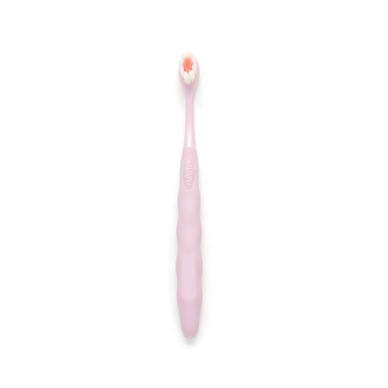PP/TPE Handle Ultra-fino Soft PBT Cerdas Mini BrushHead Adulto Limpeza Profunda Escova de Dentes de Cor Elegante