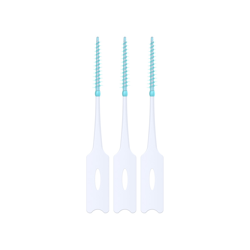 Eco-amigável colorido eu dou forma à escova interdental macia para a limpeza dos dentes